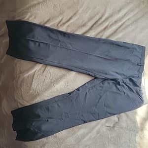 Banana Republic Grey Dress Pants, 34/32, 9in cuff